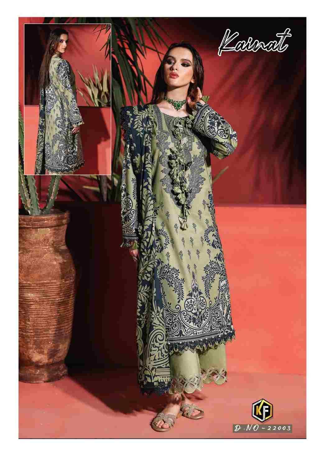 Kainat Vol-22 By Keval Fab 22001 To 22006 Series Beautiful Suits Colorful Stylish Fancy Casual Wear & Ethnic Wear Pure Cotton Dresses At Wholesale Price