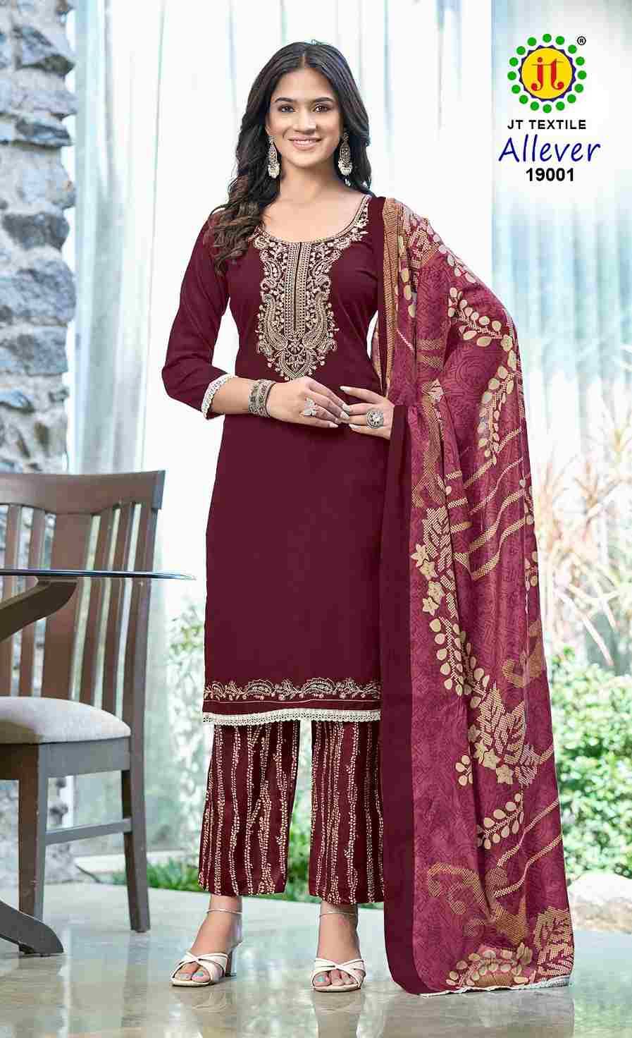 Allever Vol-19 By JT 19001 To 19005 Series Beautiful Festive Suits Colorful Stylish Fancy Casual Wear & Ethnic Wear Rayon Dresses At Wholesale Price