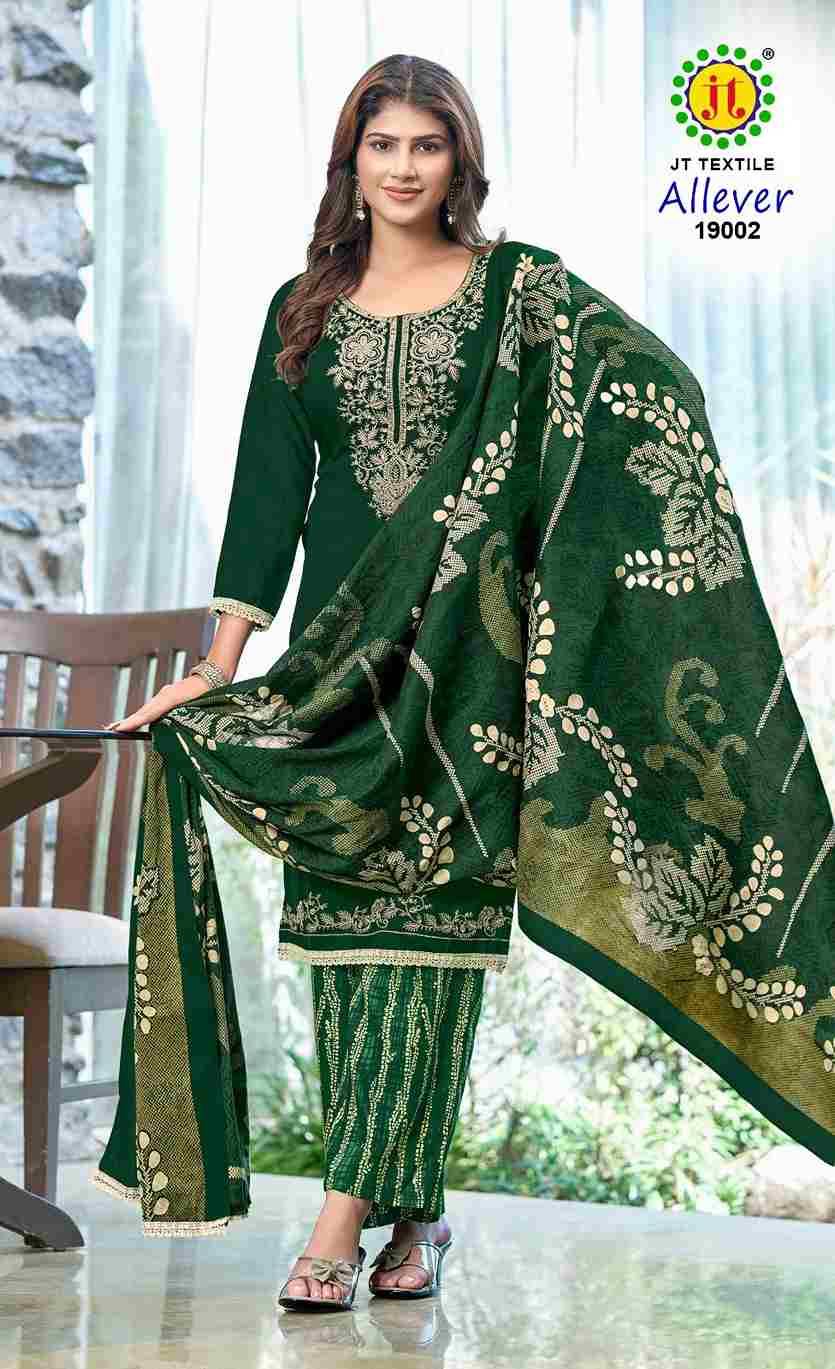 Allever Vol-19 By JT 19001 To 19005 Series Beautiful Festive Suits Colorful Stylish Fancy Casual Wear & Ethnic Wear Rayon Dresses At Wholesale Price