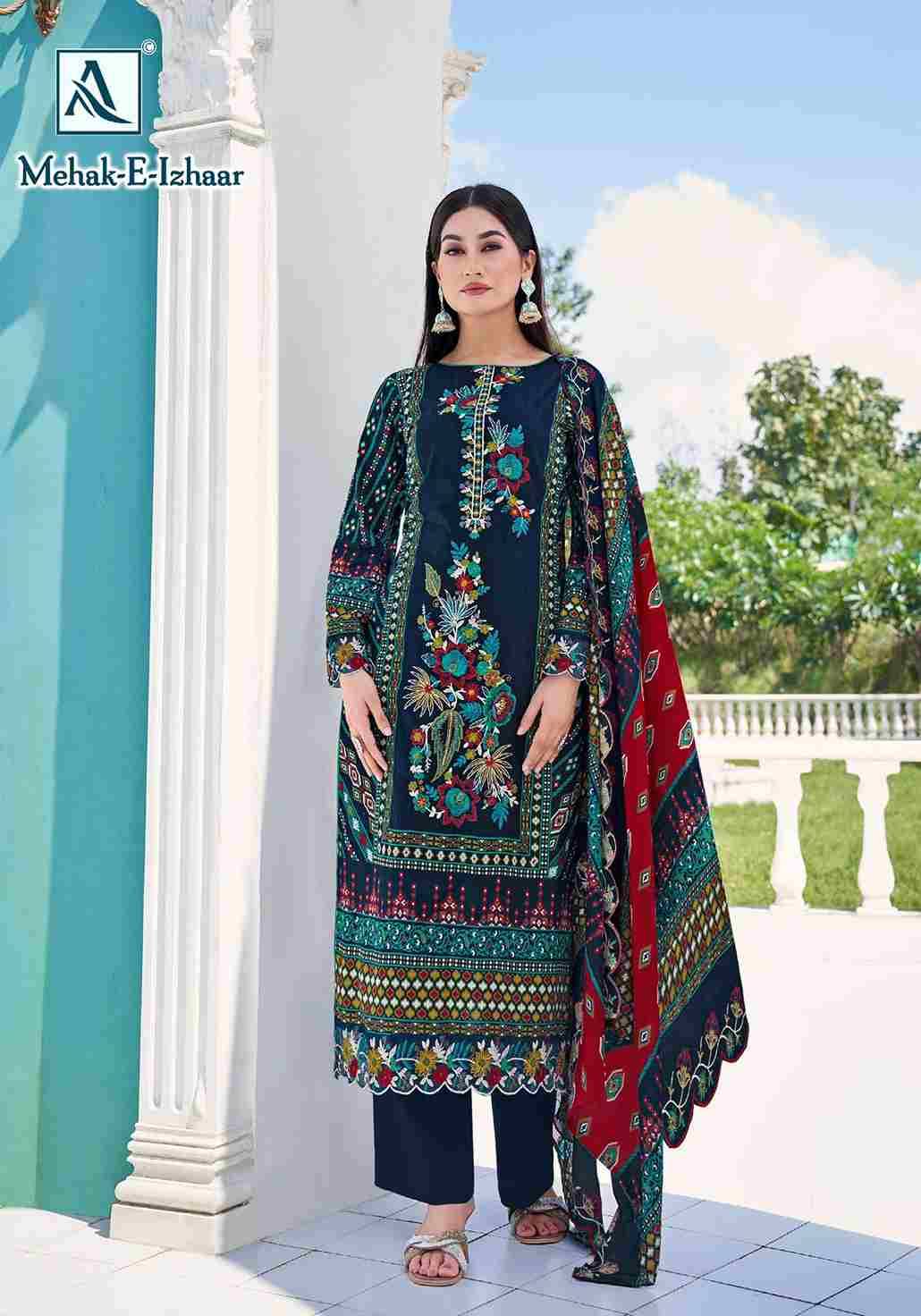 Mehak-E-Izhaar By Alok Suit 2116-921-01 To 2116-921-08 Series Beautiful Festive Suits Stylish Fancy Colorful Casual Wear & Ethnic Wear Pure Cambric Cotton Print Dresses At Wholesale Price