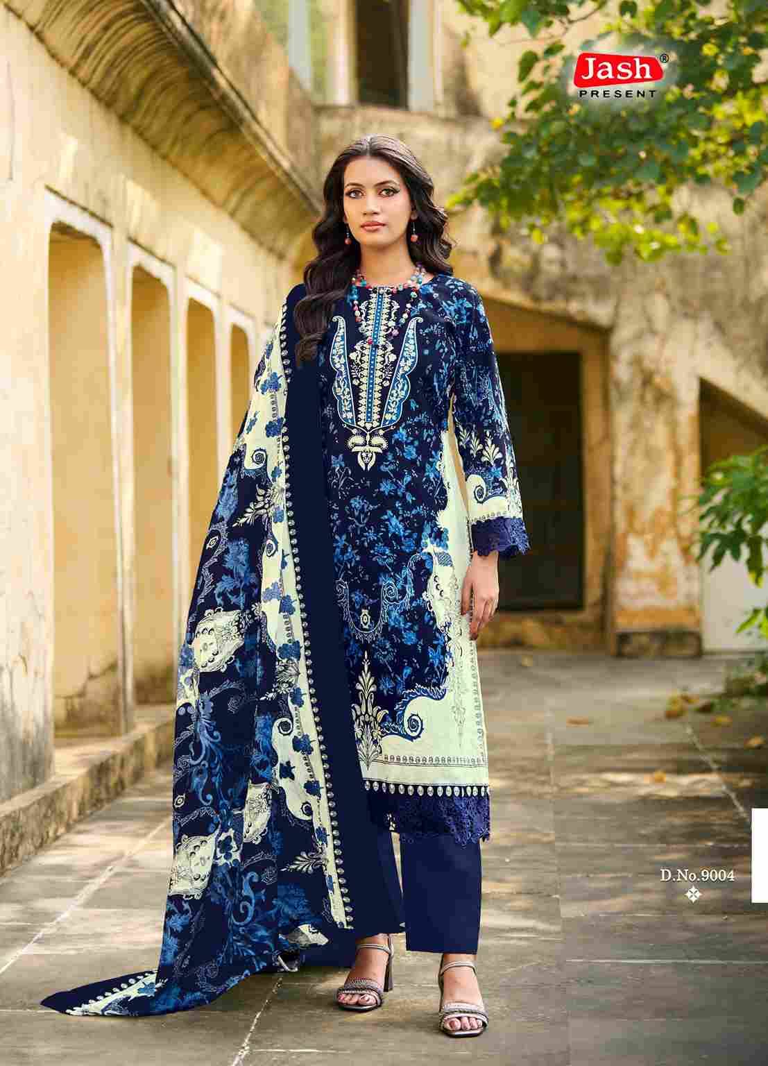 Bellisha Vol-9 By Jash 9001 To 9010 Series Beautiful Festive Suits Stylish Fancy Colorful Casual Wear & Ethnic Wear Cotton Print Dresses At Wholesale Price