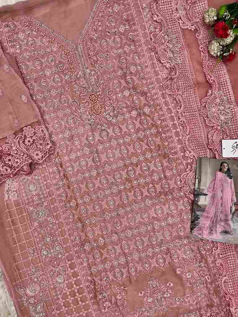 Shree Fabs Hit Design SF-5543 Colours By Shree Fabs SF-5543-A To SF-5543-D Series Beautiful Stylish Pakistani Suits Fancy Colorful Casual Wear & Ethnic Wear & Ready To Wear Chiffon Embroidery Dresses At Wholesale Price
