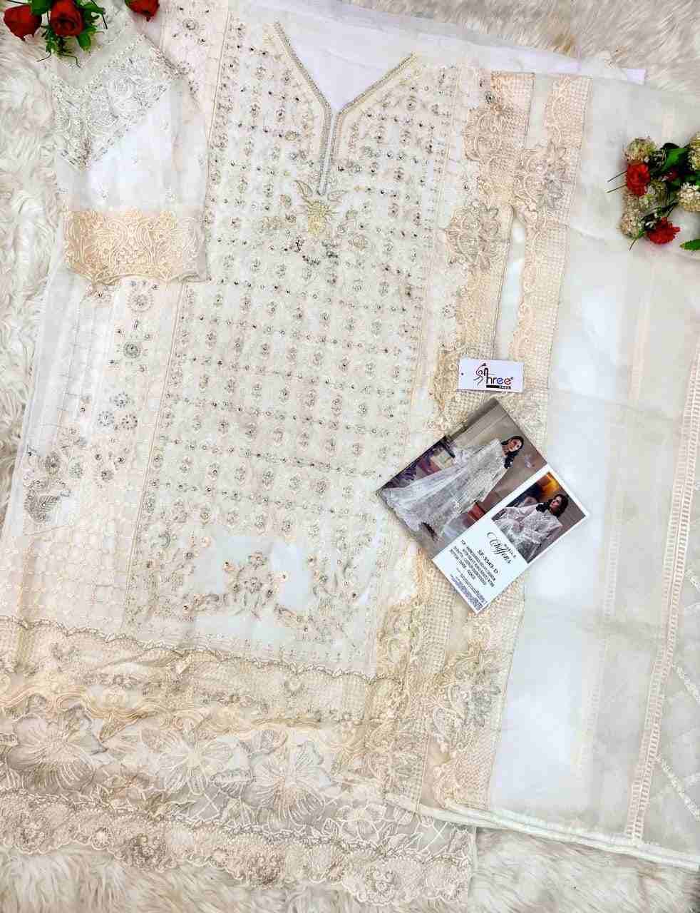 Shree Fabs Hit Design SF-5543 Colours By Shree Fabs SF-5543-A To SF-5543-D Series Beautiful Stylish Pakistani Suits Fancy Colorful Casual Wear & Ethnic Wear & Ready To Wear Chiffon Embroidery Dresses At Wholesale Price