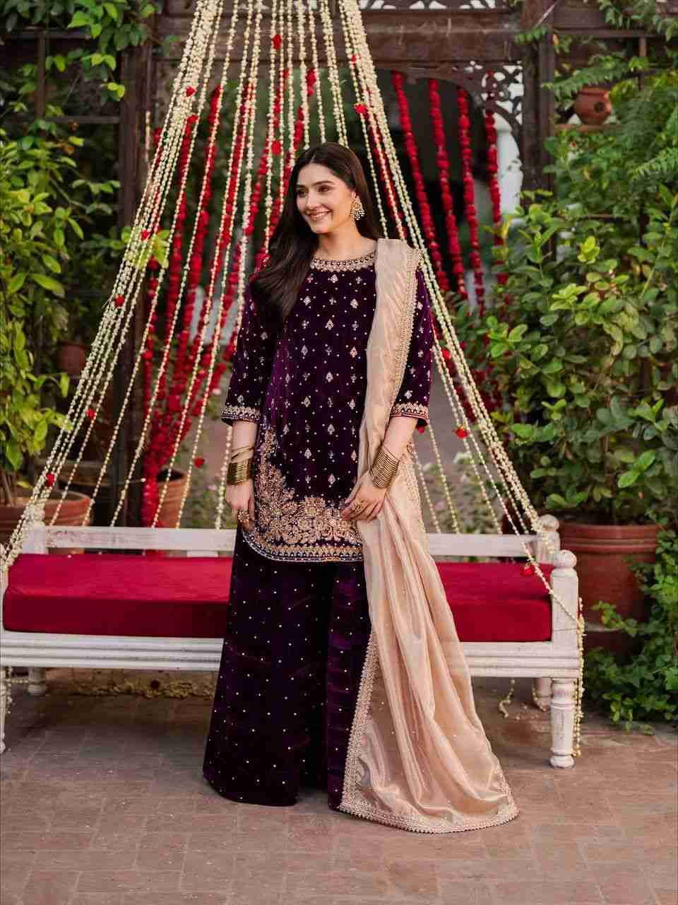 K-1536 By Fashid Wholesale 01 To 06 Series Beautiful Festive Suits Colorful Stylish Fancy Casual Wear & Ethnic Wear Heavy Viscose Velvet Dresses At Wholesale Price