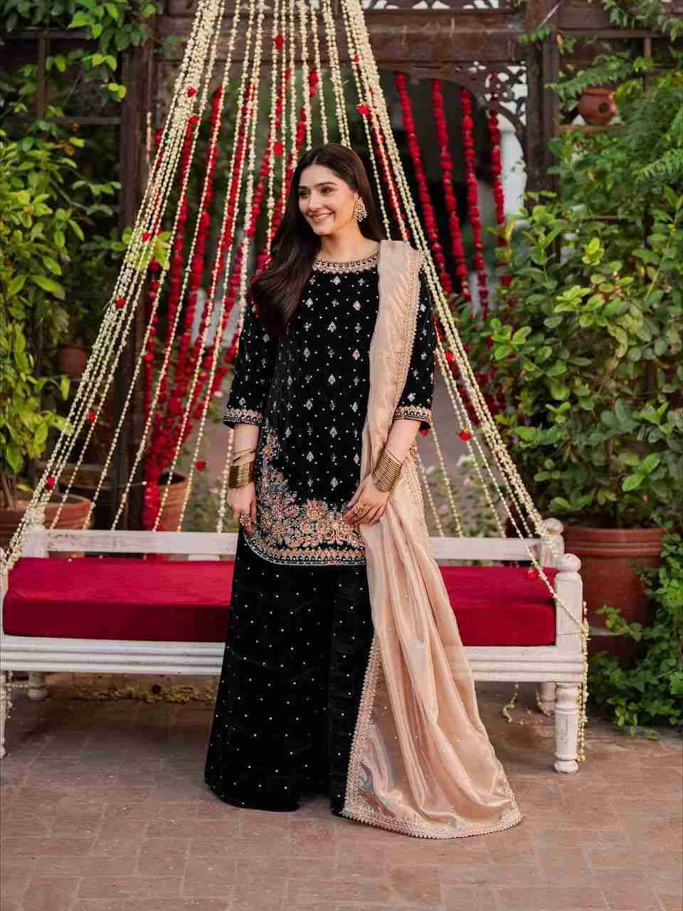 K-1536 By Fashid Wholesale 01 To 06 Series Beautiful Festive Suits Colorful Stylish Fancy Casual Wear & Ethnic Wear Heavy Viscose Velvet Dresses At Wholesale Price