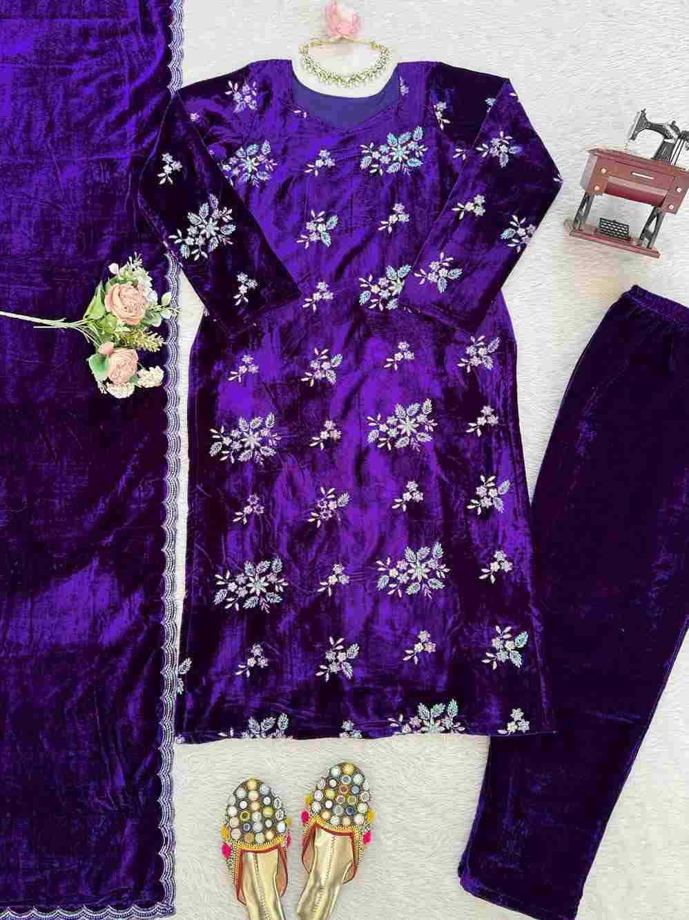 K-1544 By Fashid Wholesale Beautiful Suits Colorful Stylish Fancy Casual Wear & Ethnic Wear Faux Georgette Dresses At Wholesale Price