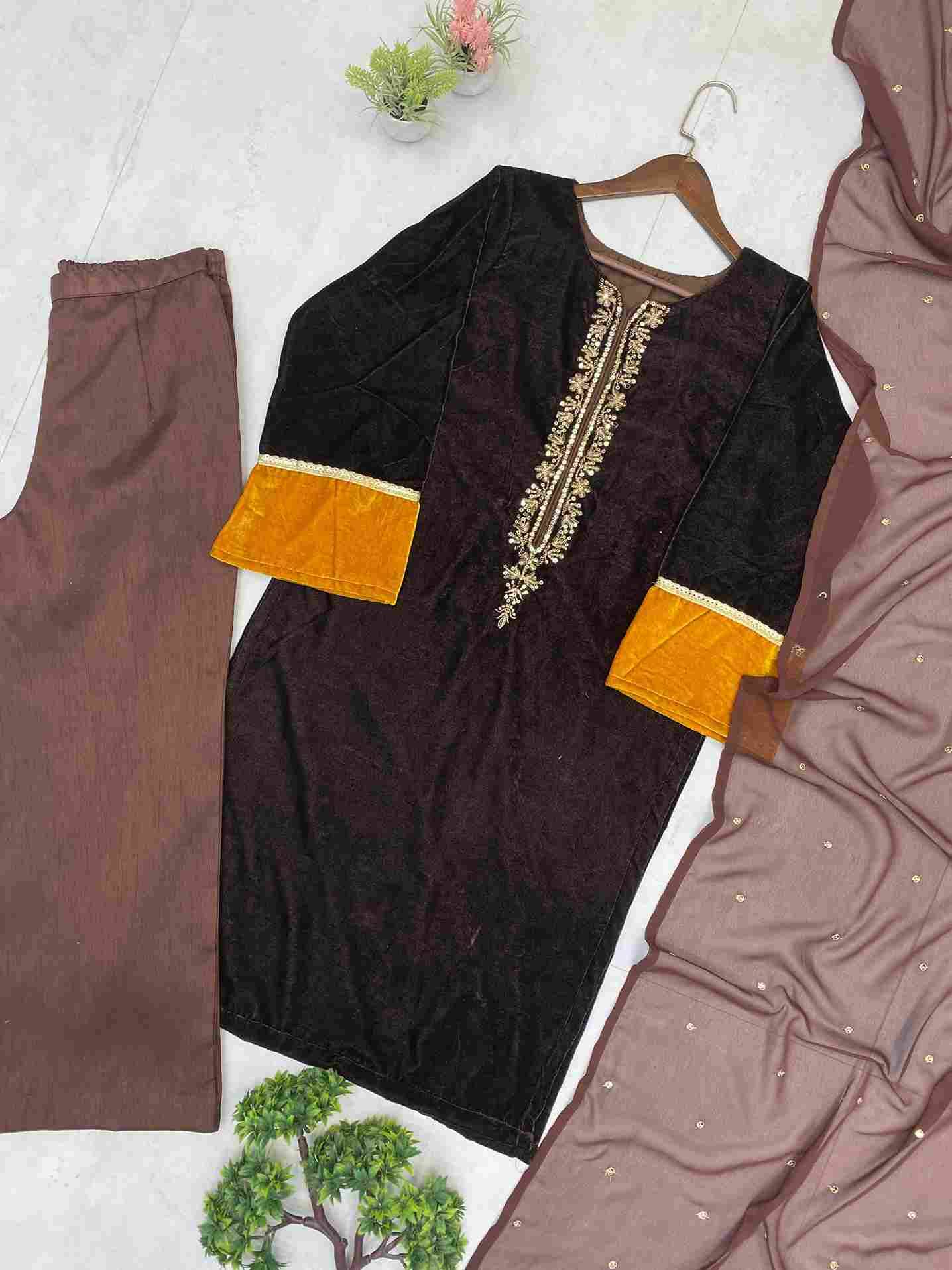 Le-2030 By Fashid Wholesale Beautiful Festive Suits Colorful Stylish Fancy Casual Wear & Ethnic Wear Faux Georgette Dresses At Wholesale Price