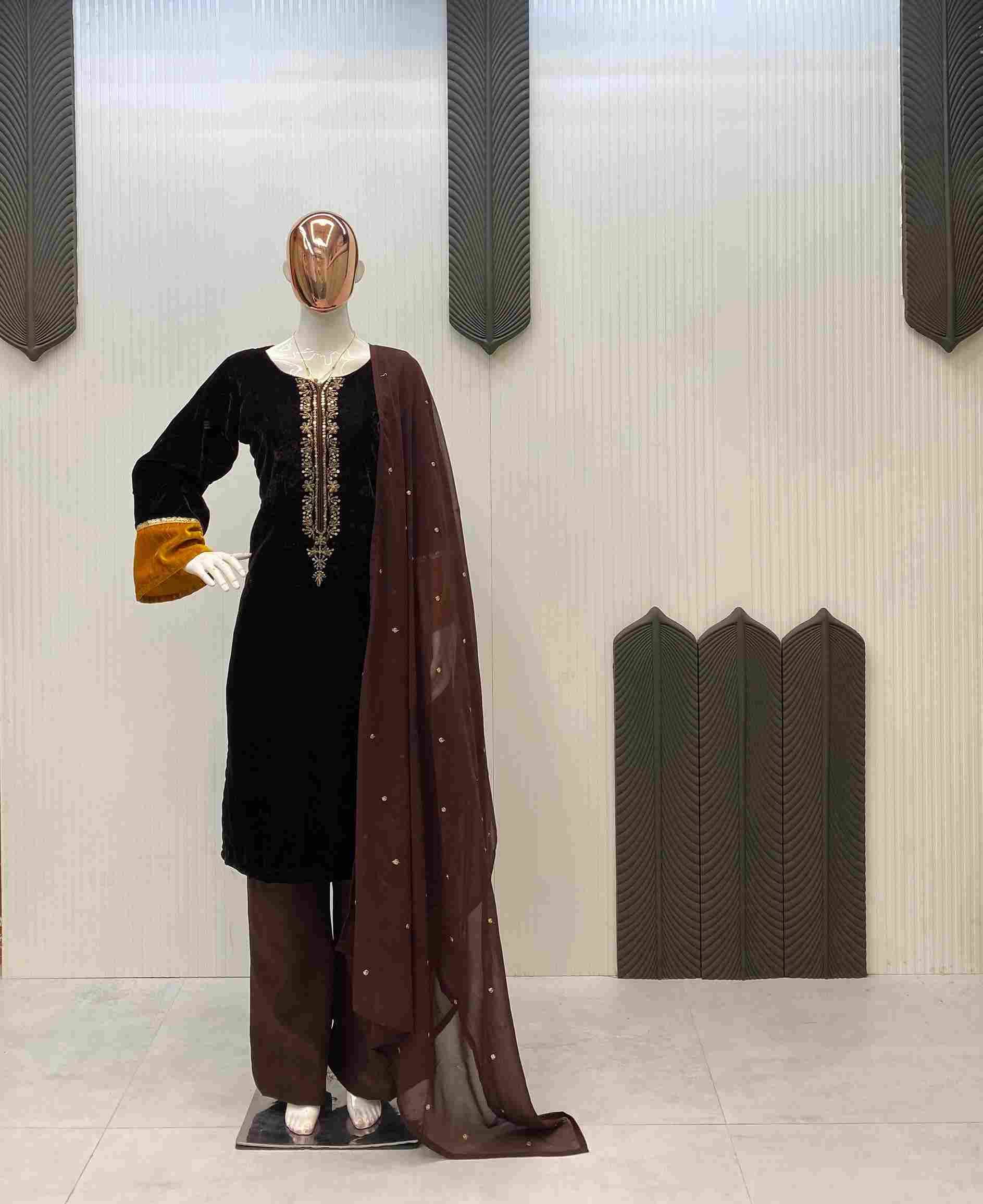 Le-2030 By Fashid Wholesale Beautiful Festive Suits Colorful Stylish Fancy Casual Wear & Ethnic Wear Faux Georgette Dresses At Wholesale Price