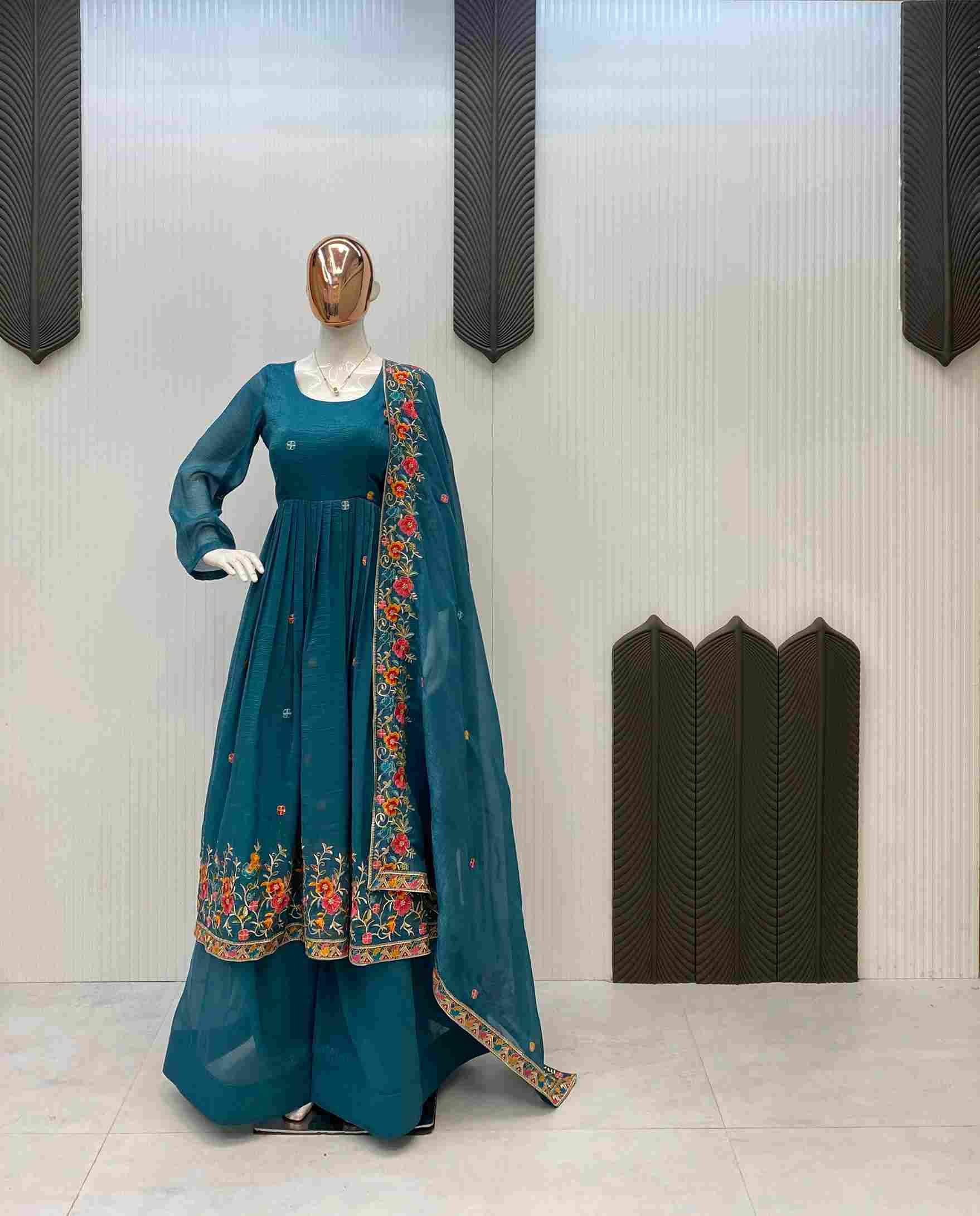 Le-2034 By Fashid Wholesale Beautiful Festive Suits Colorful Stylish Fancy Casual Wear & Ethnic Wear Crunchy Dresses At Wholesale Price