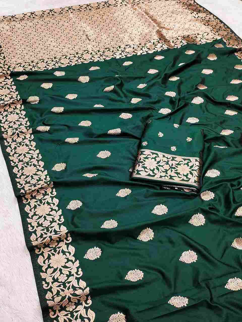 Ab-Glory By Fashid Wholesale 01 To 06 Series Indian Traditional Wear Collection Beautiful Stylish Fancy Colorful Party Wear & Occasional Wear Pure Kanjivaram Tissue Silk Sarees At Wholesale Price