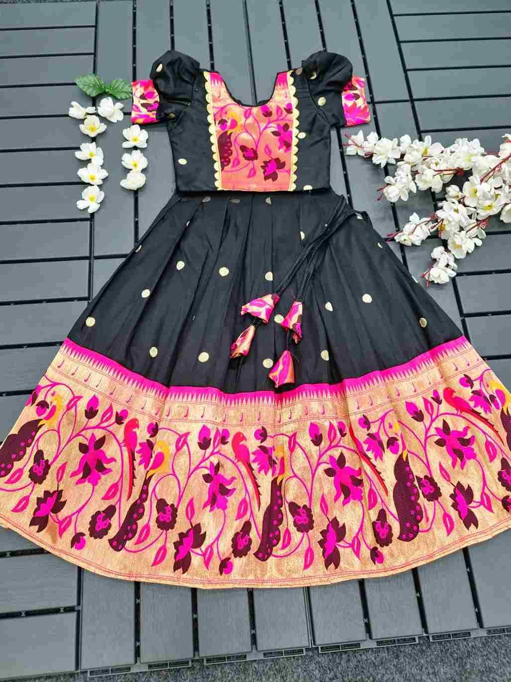 Pv-Kids Lehenga Vol-27 By Fashid Wholesale Designer Beautiful Collection Occasional Wear & Party Wear Soft Silk Lehenga At Wholesale Price