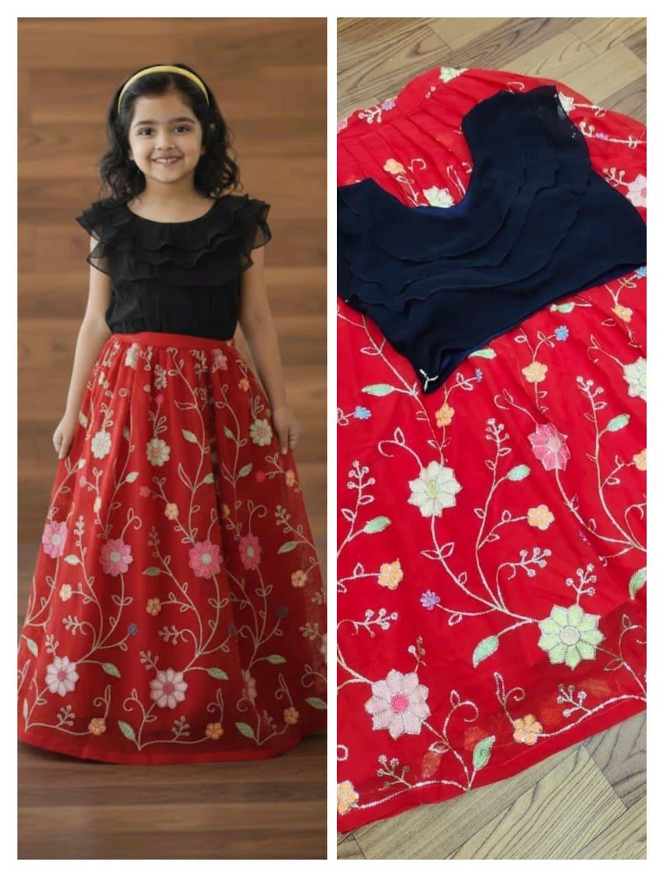 Pv-Lehenga Vol-10 By Fashid Wholesale 01 To 05 Series Designer Beautiful Collection Occasional Wear & Party Wear Soft Georgette Lehenga At Wholesale Price