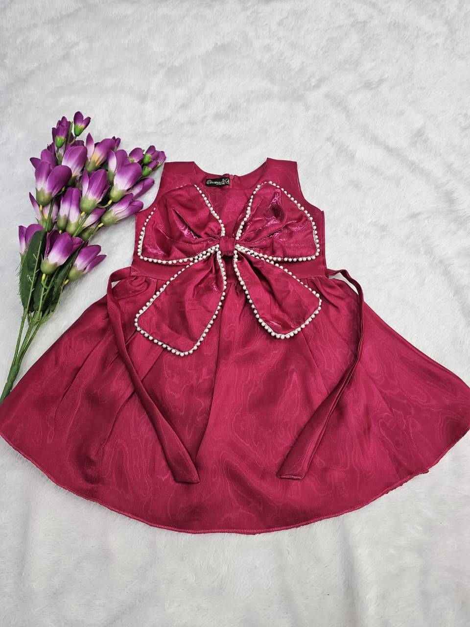 Pv-Kids-Gown Vol-29 By Fashid Wholesale 01 To 03 Series Designer Beautiful Collection Occasional Wear & Party Wear Pure Heavy Trooper Silk Gowns At Wholesale Price