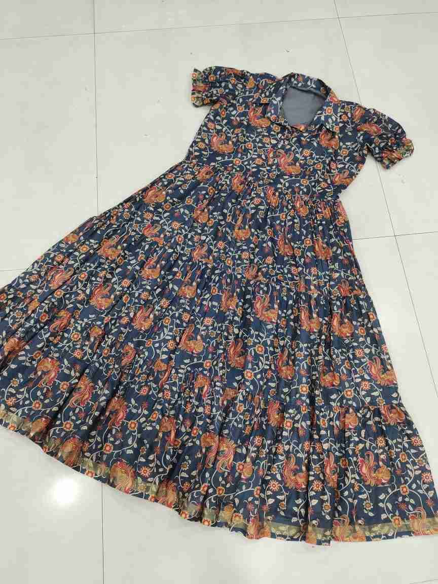 Pv-Gown Vol-10 By Fashid Wholesale 01 To 04 Series Designer Beautiful Collection Occasional Wear & Party Wear Pure Cotton Silk Gowns At Wholesale Price