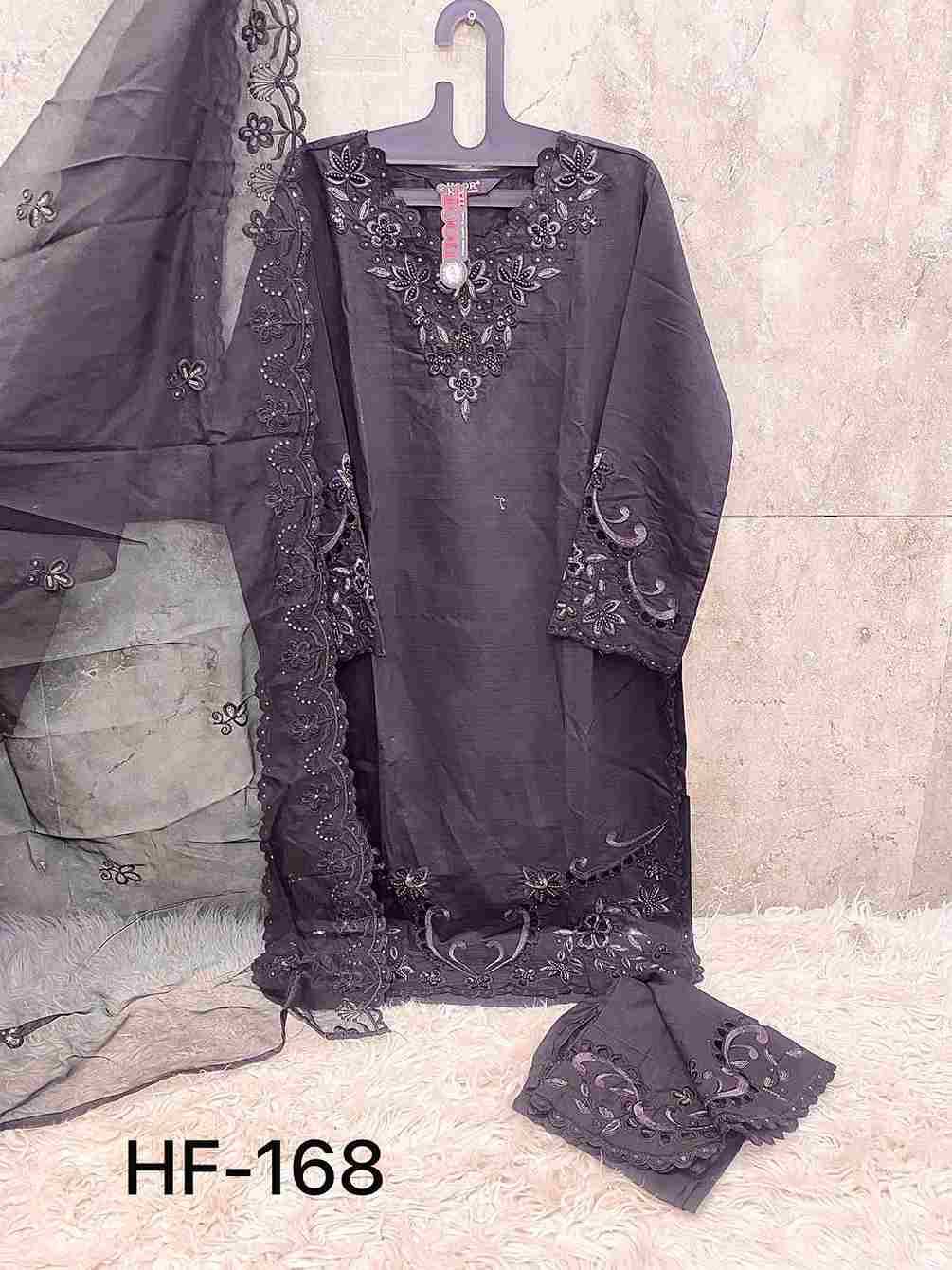 Hoor Tex Hit Design HF-168 Colours By Hoor Tex HF-168-A To HF-168-C Series Designer Festive Pakistani Suits Collection Beautiful Stylish Fancy Colorful Party Wear & Occasional Wear Heavy Viscose Embroidered Dresses At Wholesale Price