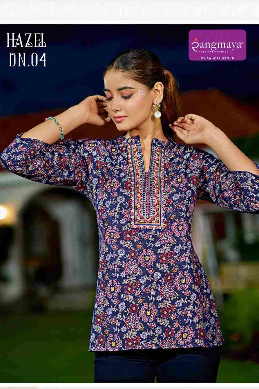 Hazel By Rangmaya 01 To 08 Series Designer Stylish Fancy Colorful Beautiful Party Wear & Ethnic Wear Collection Heavy Batik Tops At Wholesale Price