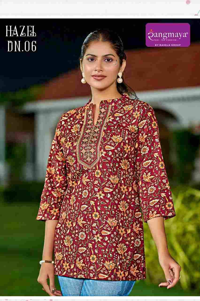 Hazel By Rangmaya 01 To 08 Series Designer Stylish Fancy Colorful Beautiful Party Wear & Ethnic Wear Collection Heavy Batik Tops At Wholesale Price