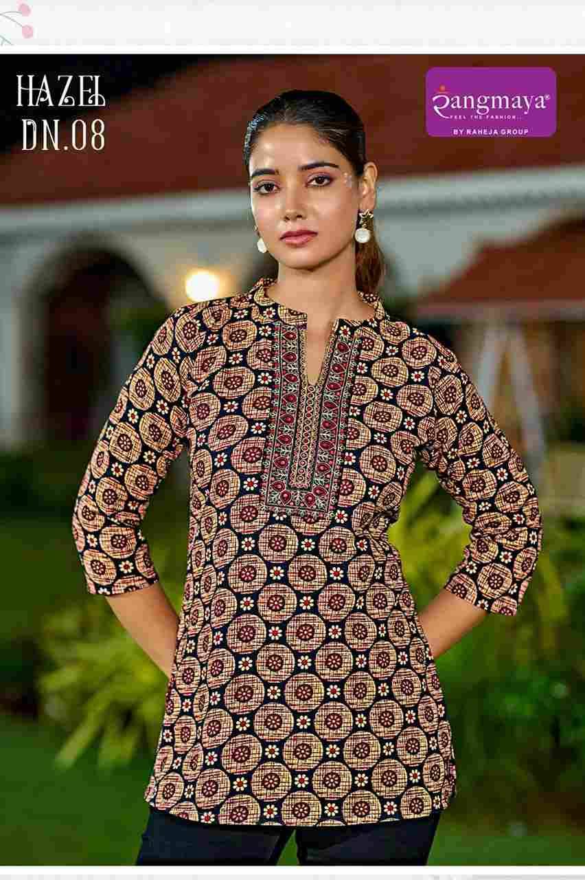 Hazel By Rangmaya 01 To 08 Series Designer Stylish Fancy Colorful Beautiful Party Wear & Ethnic Wear Collection Heavy Batik Tops At Wholesale Price