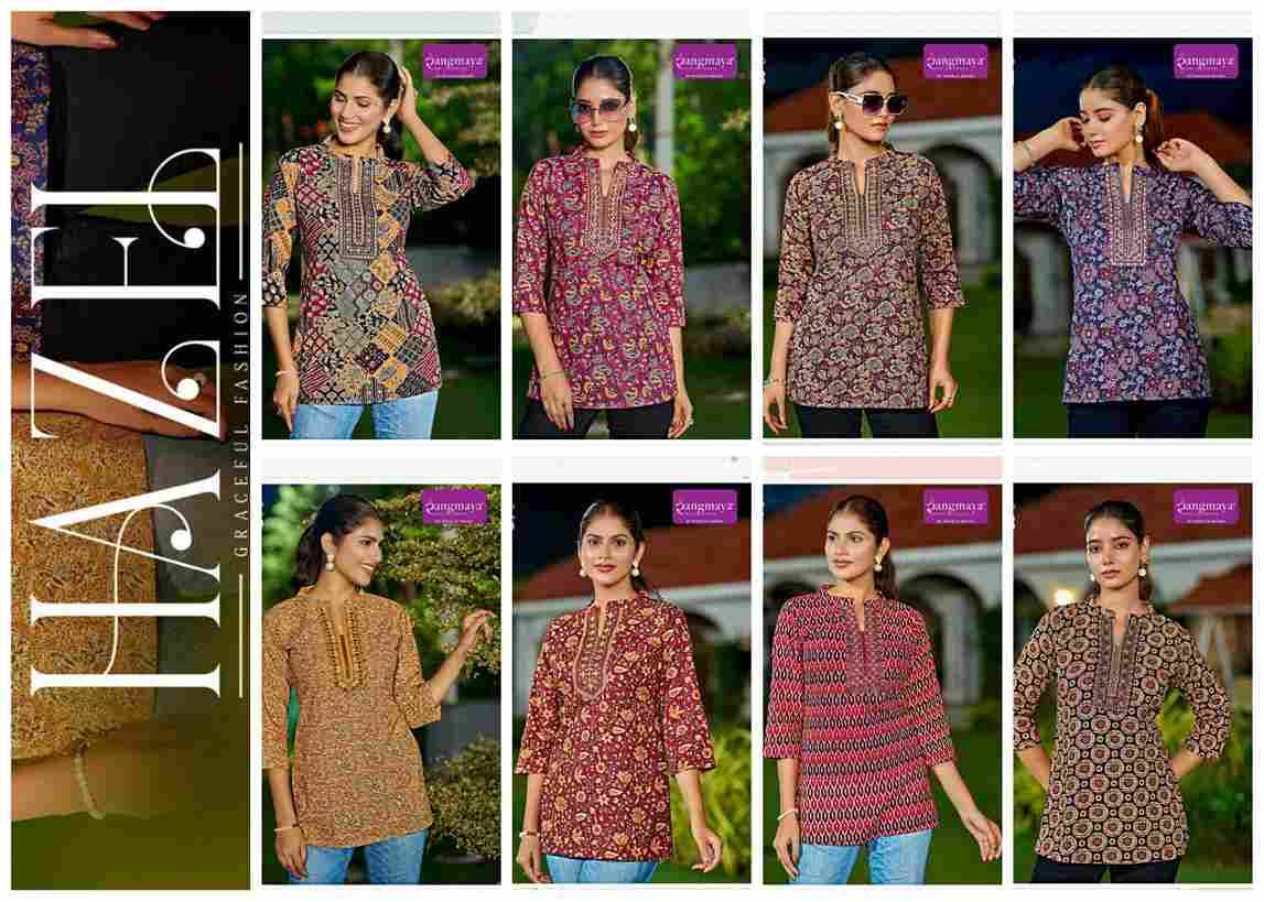 Hazel By Rangmaya 01 To 08 Series Designer Stylish Fancy Colorful Beautiful Party Wear & Ethnic Wear Collection Heavy Batik Tops At Wholesale Price