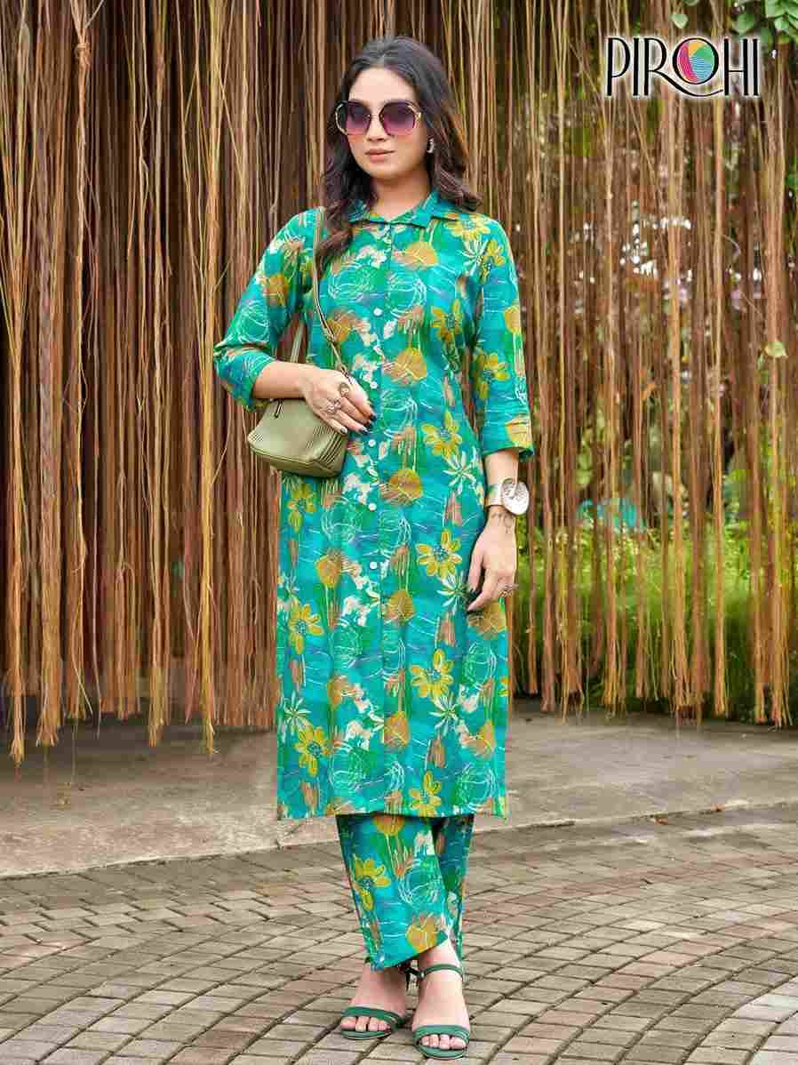 Kimora By Pirohi 101 To 108 Series Designer Stylish Fancy Colorful Beautiful Party Wear & Ethnic Wear Collection Viscose Vertican Co-Ord At Wholesale Price