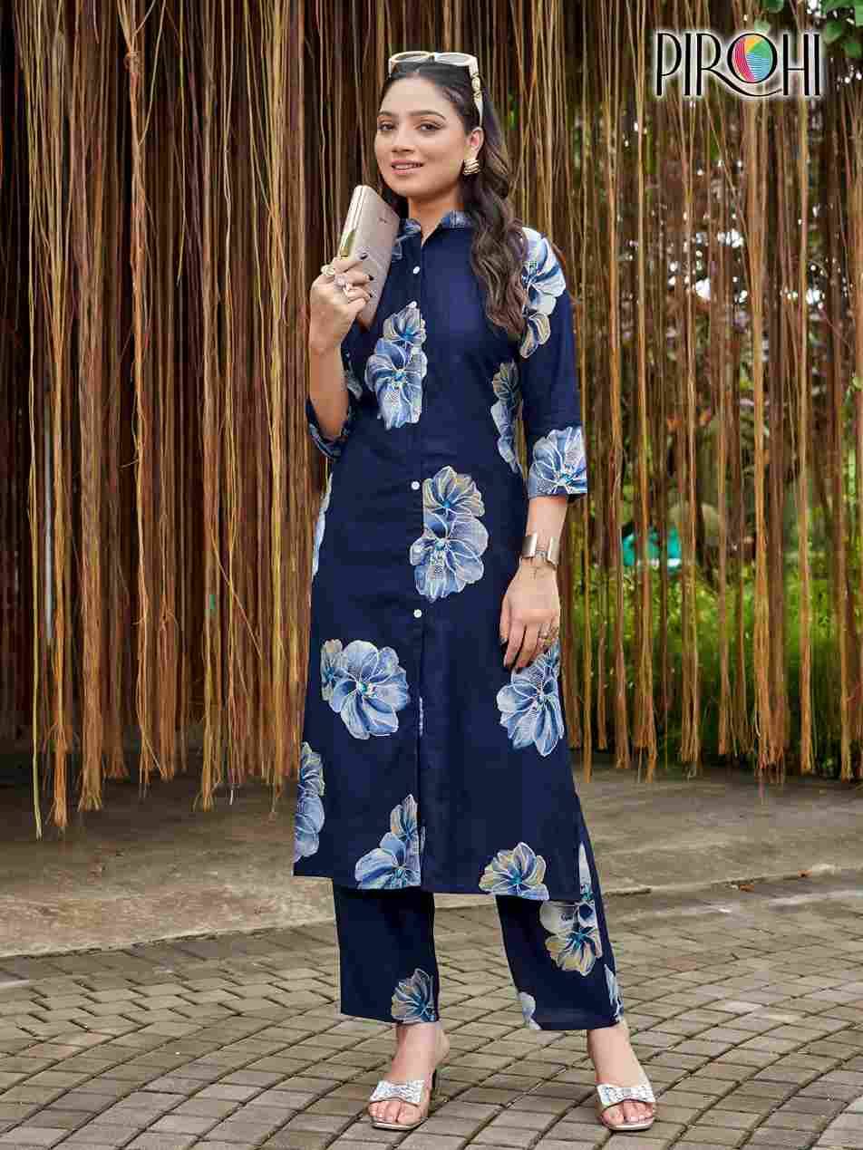 Kimora By Pirohi 101 To 108 Series Designer Stylish Fancy Colorful Beautiful Party Wear & Ethnic Wear Collection Viscose Vertican Co-Ord At Wholesale Price