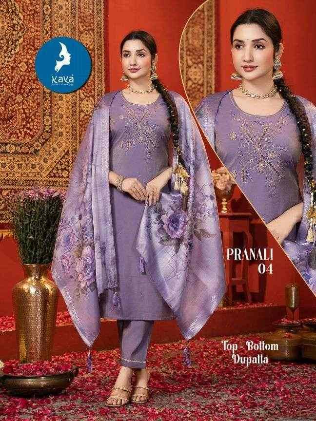 Pranali By Kaya 01 To 06 Series Beautiful Stylish Festive Suits Fancy Colorful Casual Wear & Ethnic Wear & Ready To Wear Roman Dresses At Wholesale Price