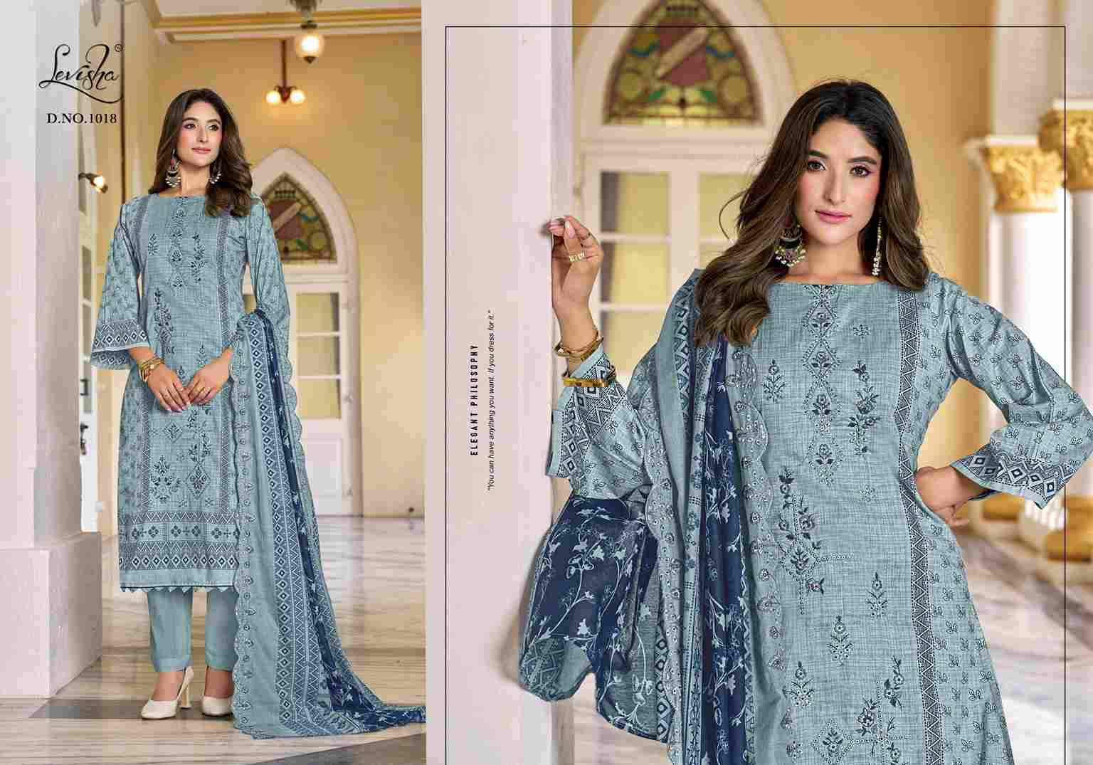 Madhubala Vol-10 By Levisha 1013 To 1018 Series Festive Suits Beautiful Fancy Colorful Stylish Party Wear & Occasional Wear Cambric Lawn Cotton Dresses At Wholesale Price