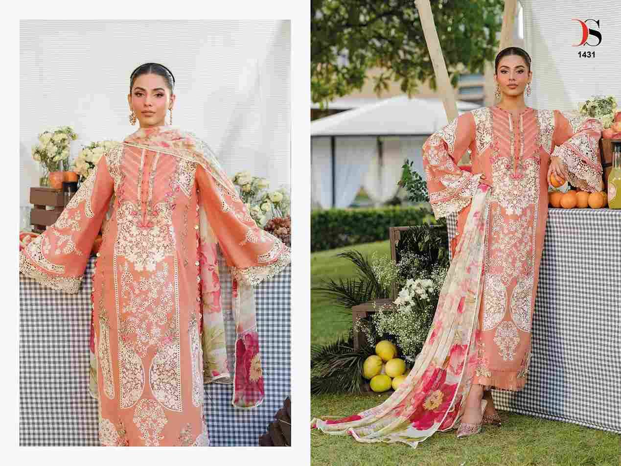 Elaf Vol-4 By Deepsy Suits 1431 To 1436 Series Designer Pakistani Suits Beautiful Stylish Fancy Colorful Party Wear & Occasional Wear Pure Cotton Dresses At Wholesale Price