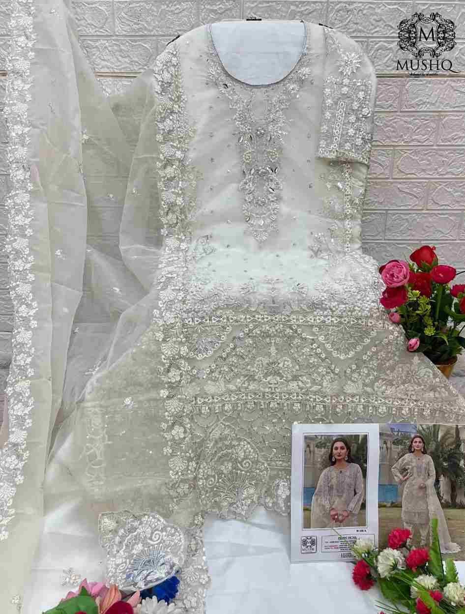 Mushk Hit Design 356 Colours By Mushk 356-A To 356-B Series Beautiful Winter Collection Pakistani Suits Stylish Fancy Colorful Casual Wear & Ethnic Wear Pure Organza Dresses At Wholesale Price