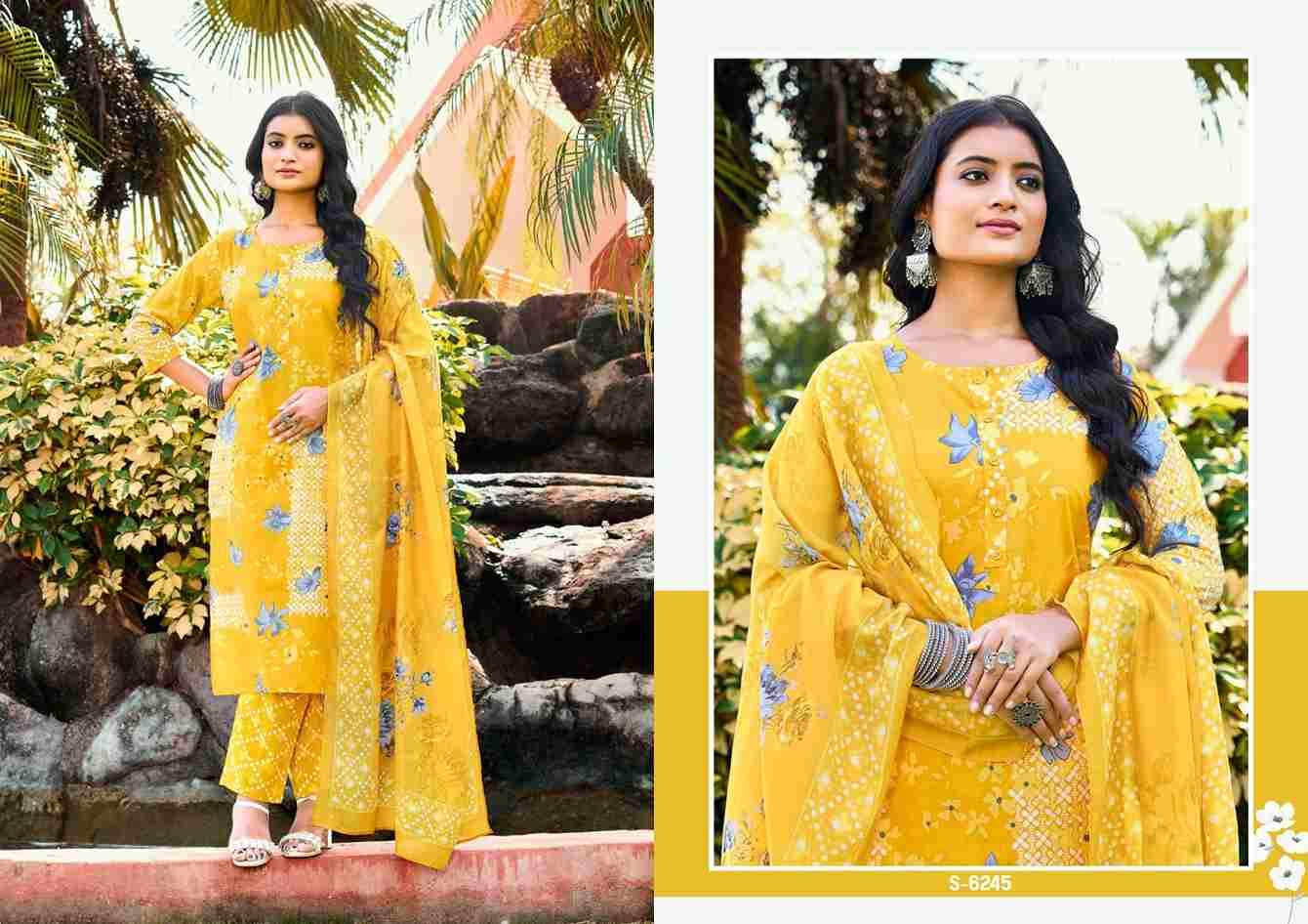 Kiva By SBS 6245 To 6248 Series Beautiful Festive Suits Colorful Stylish Fancy Casual Wear & Ethnic Wear Cotton Dresses At Wholesale Price