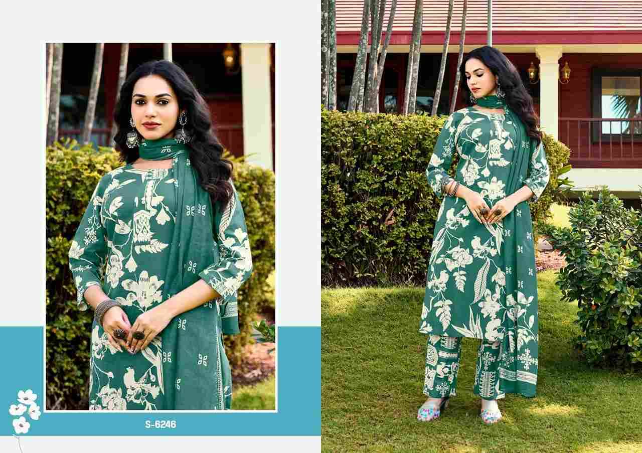 Kiva By SBS 6245 To 6248 Series Beautiful Festive Suits Colorful Stylish Fancy Casual Wear & Ethnic Wear Cotton Dresses At Wholesale Price