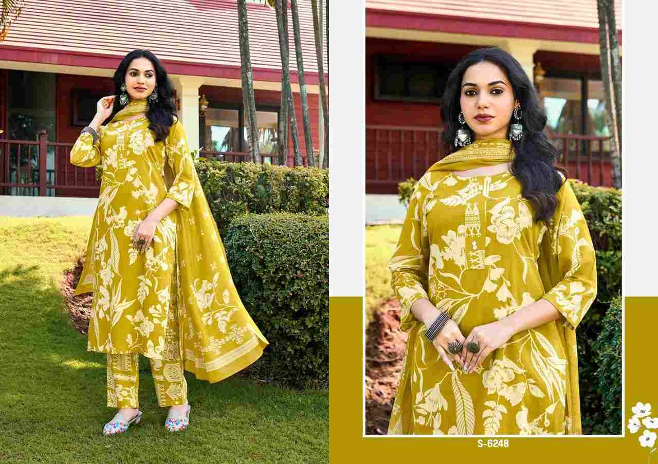 Kiva By SBS 6245 To 6248 Series Beautiful Festive Suits Colorful Stylish Fancy Casual Wear & Ethnic Wear Cotton Dresses At Wholesale Price