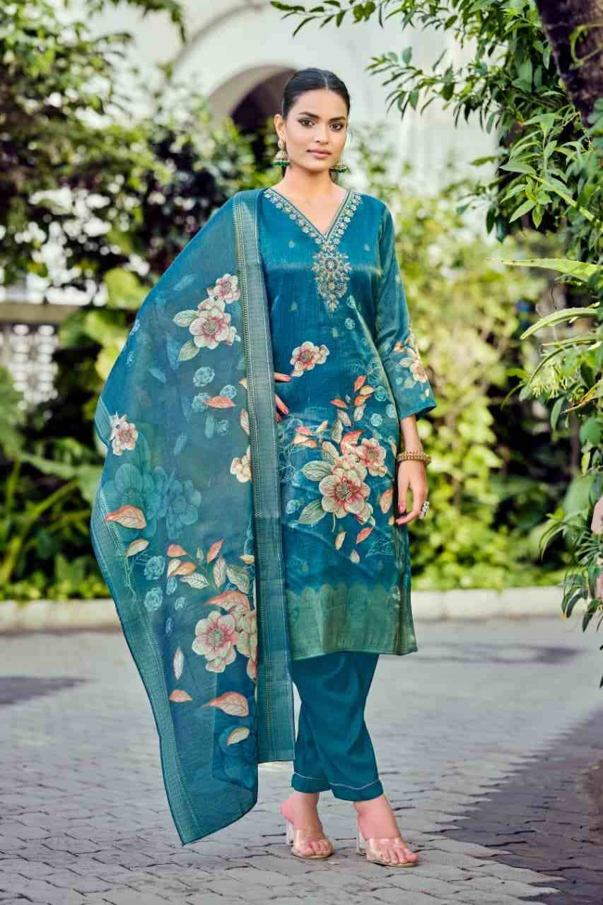 Gulabo By Ossm 1001 To 1006 Series Beautiful Festive Suits Colorful Stylish Fancy Casual Wear & Ethnic Wear Jacquard Silk Dresses At Wholesale Price