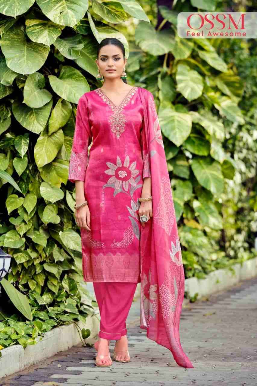 Gulabo By Ossm 1001 To 1006 Series Beautiful Festive Suits Colorful Stylish Fancy Casual Wear & Ethnic Wear Jacquard Silk Dresses At Wholesale Price