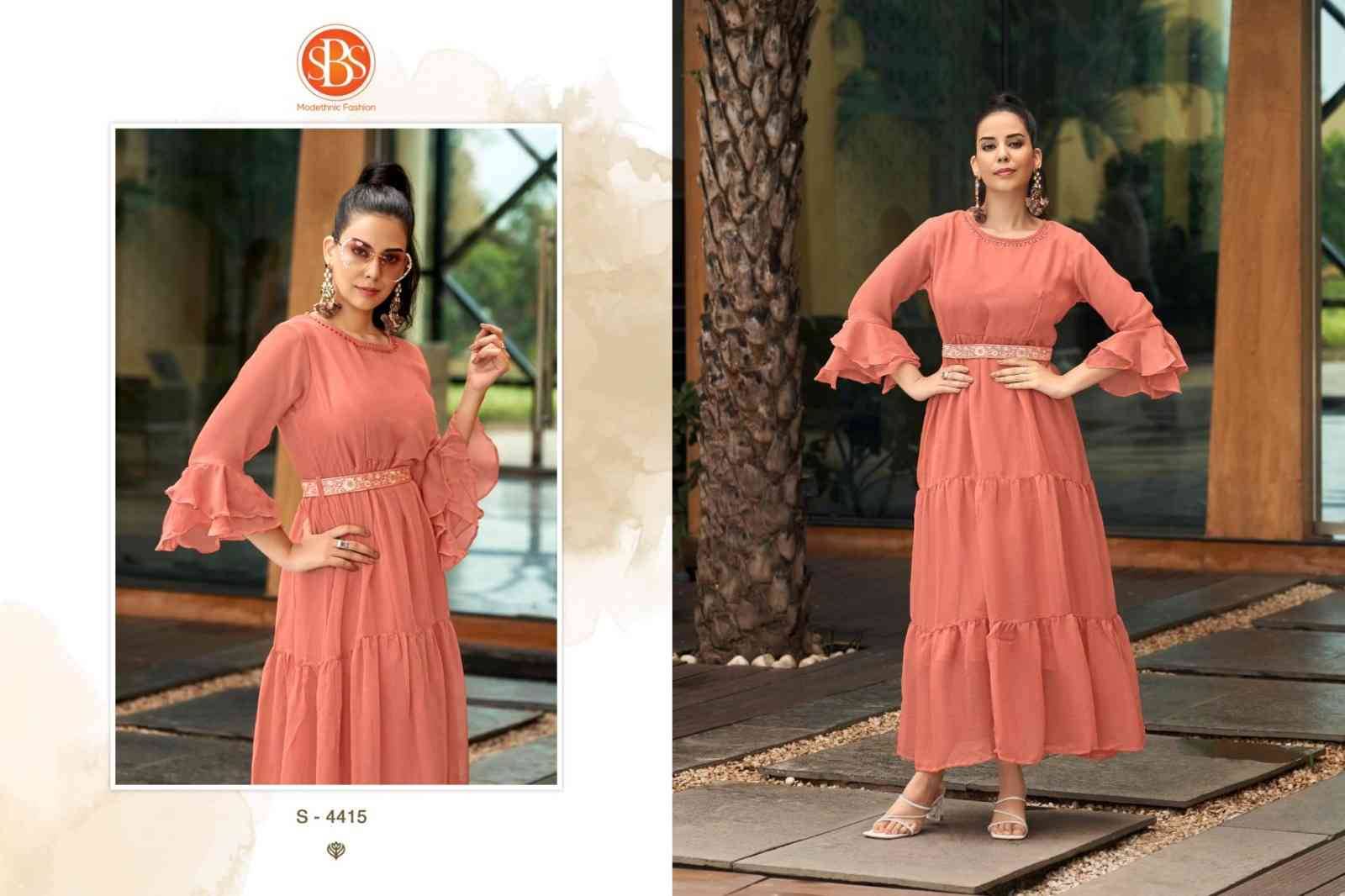 Falak By SBS 4415 To 4418 Series Designer Stylish Fancy Colorful Beautiful Party Wear & Ethnic Wear Collection Georgette Gown At Wholesale Price