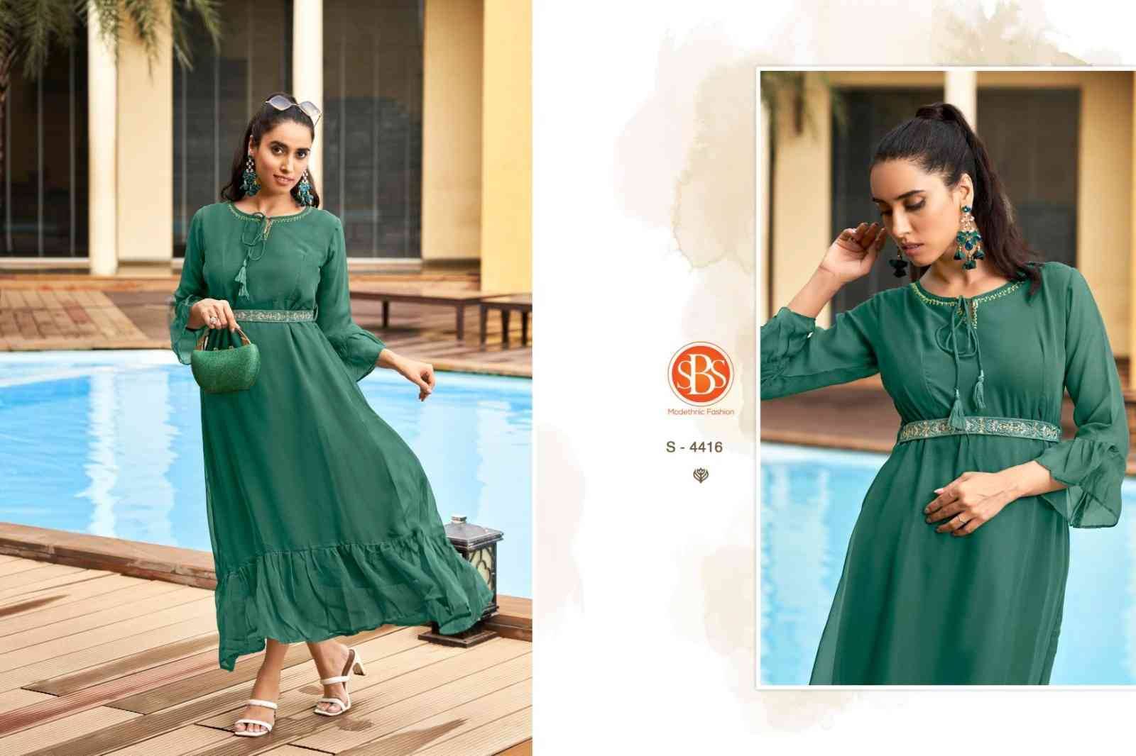 Falak By SBS 4415 To 4418 Series Designer Stylish Fancy Colorful Beautiful Party Wear & Ethnic Wear Collection Georgette Gown At Wholesale Price