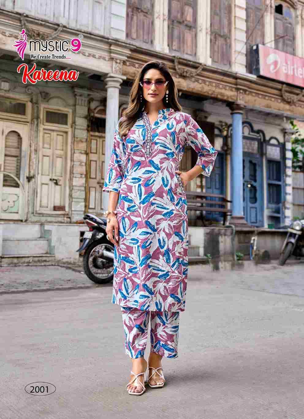 Kareena Vol-2 By Mystic 9 2001 To 2010 Series Designer Stylish Fancy Colorful Beautiful Party Wear & Ethnic Wear Collection Rayon Co-Ord At Wholesale Price