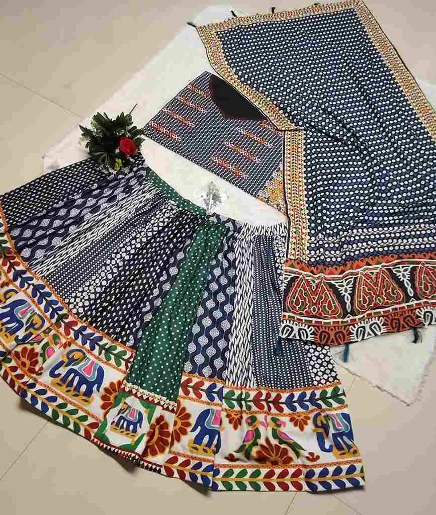 Pc-53 By Fashid Wholesale Wear Collection Beautiful Stylish Colorful Fancy Party Wear & Occasional Wear Rayon Cotton Lehengas At Wholesale Price