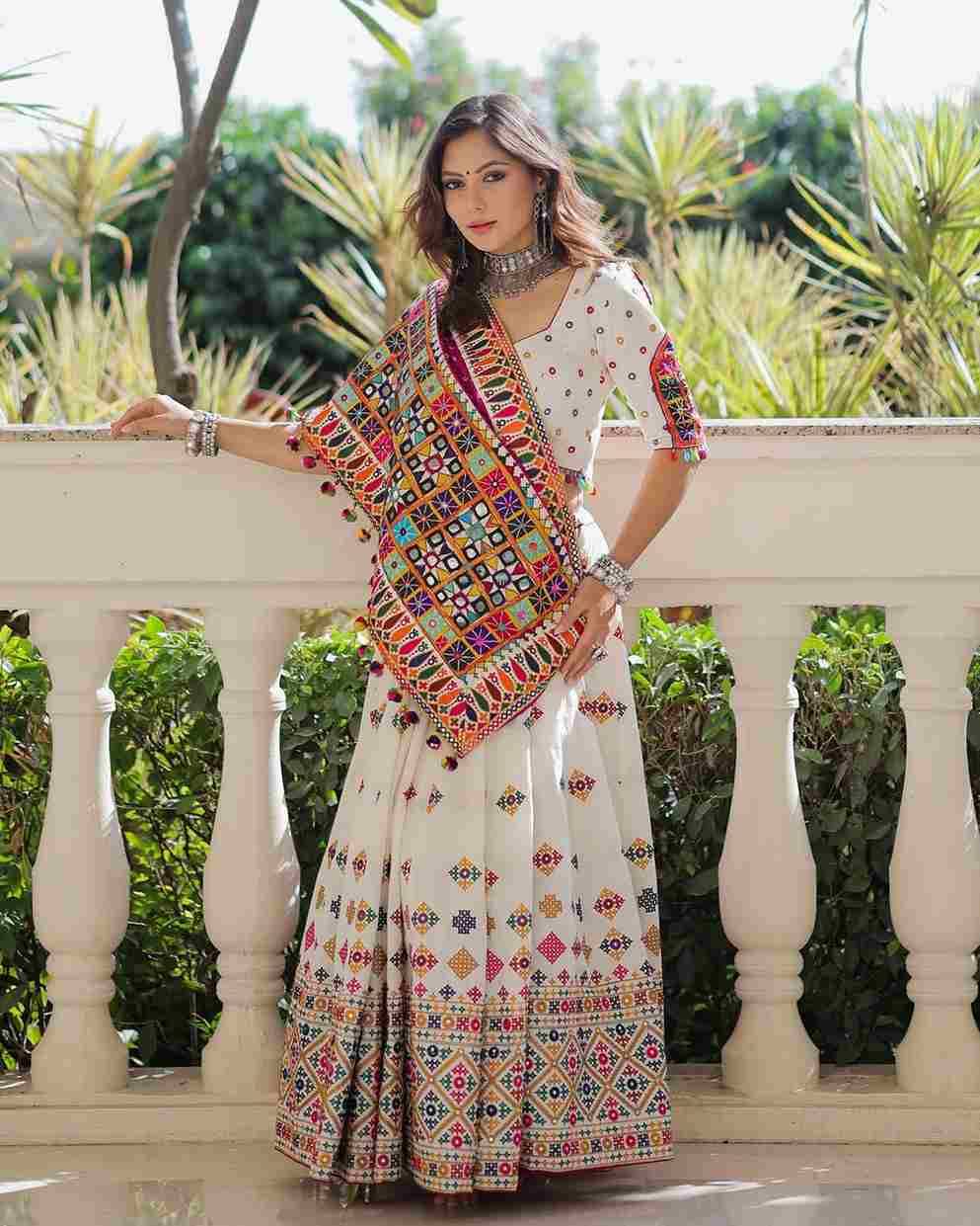 Pc-55 By Fashid Wholesale Wear Collection Beautiful Stylish Colorful Fancy Party Wear & Occasional Wear Rayon Cotton Lehengas At Wholesale Price