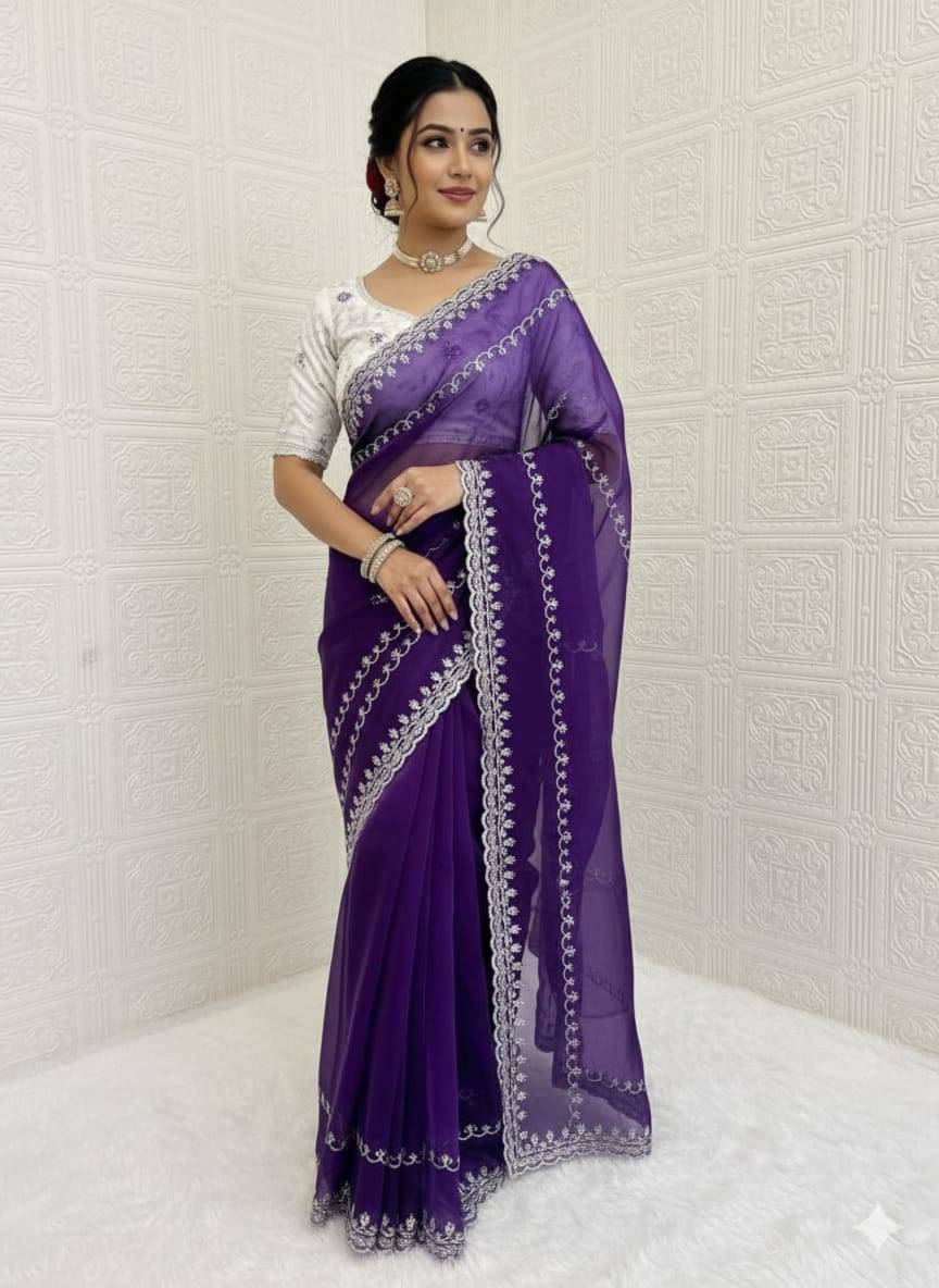 Pc-57 By Fashid Wholesale 01 To 02 Series Indian Traditional Wear Collection Beautiful Stylish Fancy Colorful Party Wear & Occasional Wear Jimmy Choo Sarees At Wholesale Price