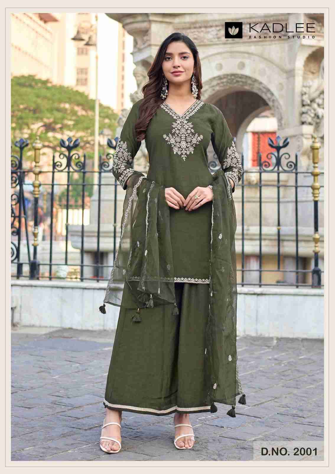 Gori By Kadlee 2001 To 2004 Series Beautiful Stylish Festive Suits Fancy Colorful Casual Wear & Ethnic Wear & Ready To Wear Viscose Crepe Dresses At Wholesale Price