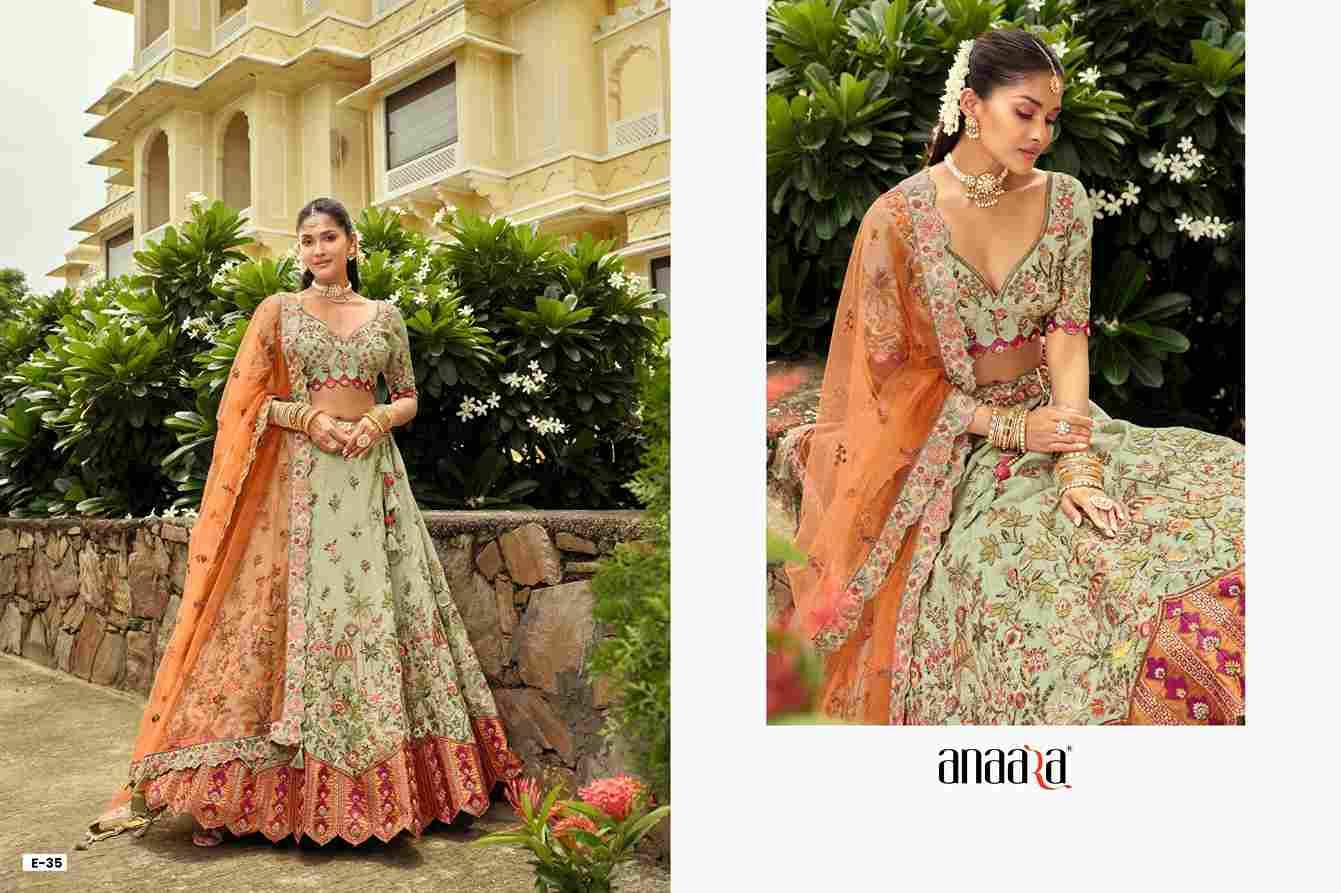 Anaara 31 Series By Tathastu 31 To 40 Series Designer Beautiful Collection Occasional Wear & Party Wear Silk Lehengas At Wholesale Price