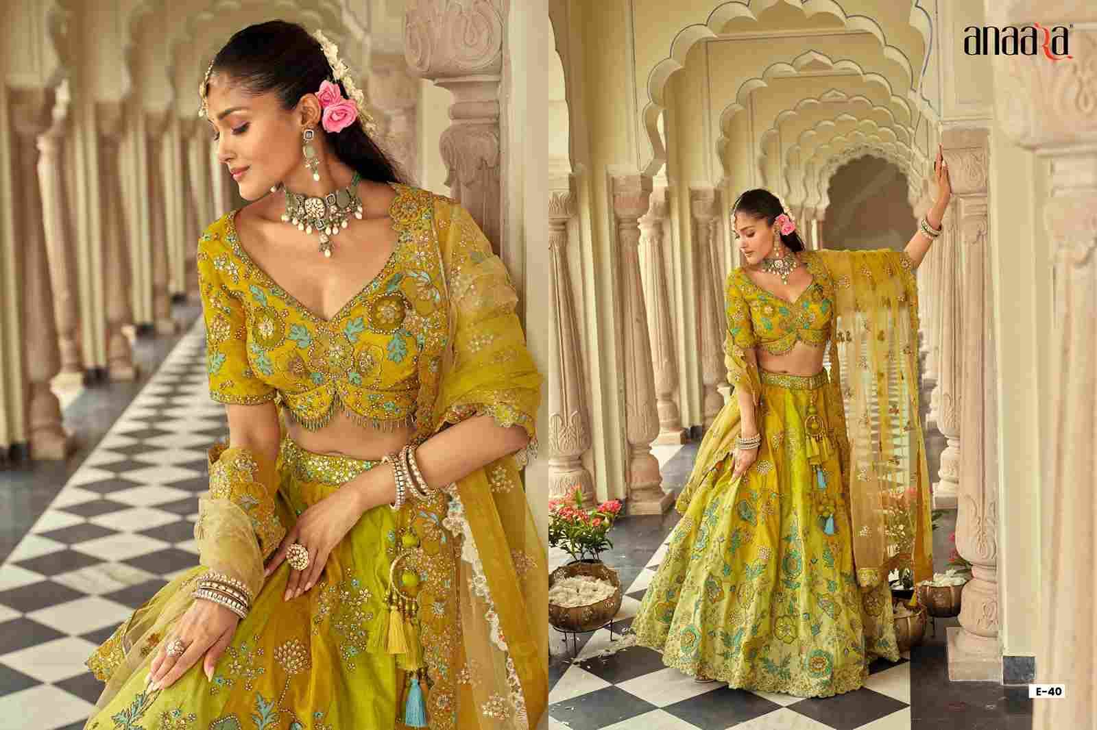Anaara 31 Series By Tathastu 31 To 40 Series Designer Beautiful Collection Occasional Wear & Party Wear Silk Lehengas At Wholesale Price