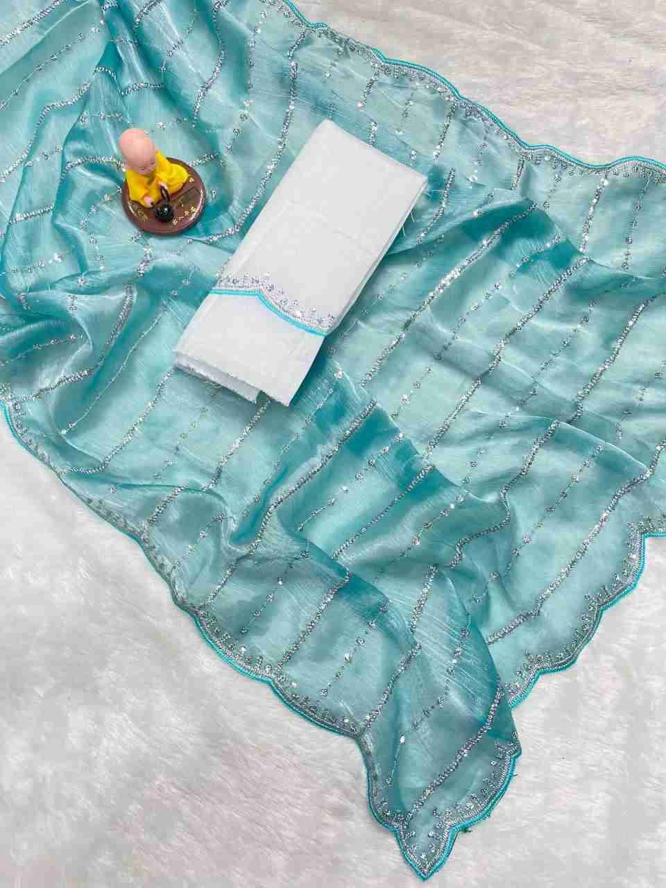 Vs-103 By Fashid Wholesale 01 To 03 Series Indian Traditional Wear Collection Beautiful Stylish Fancy Colorful Party Wear & Occasional Wear Jimmy Choo Chiffon Silk Sarees At Wholesale Price