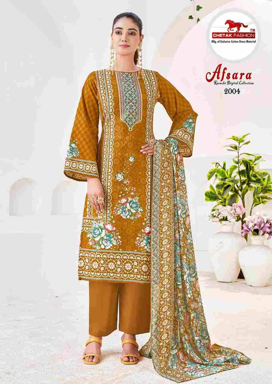 Afsara Vol-2 By Chetak Fashion 2001 To 2008 Series Beautiful Festive Suits Colorful Stylish Fancy Casual Wear & Ethnic Wear Cotton Print Dresses At Wholesale Price