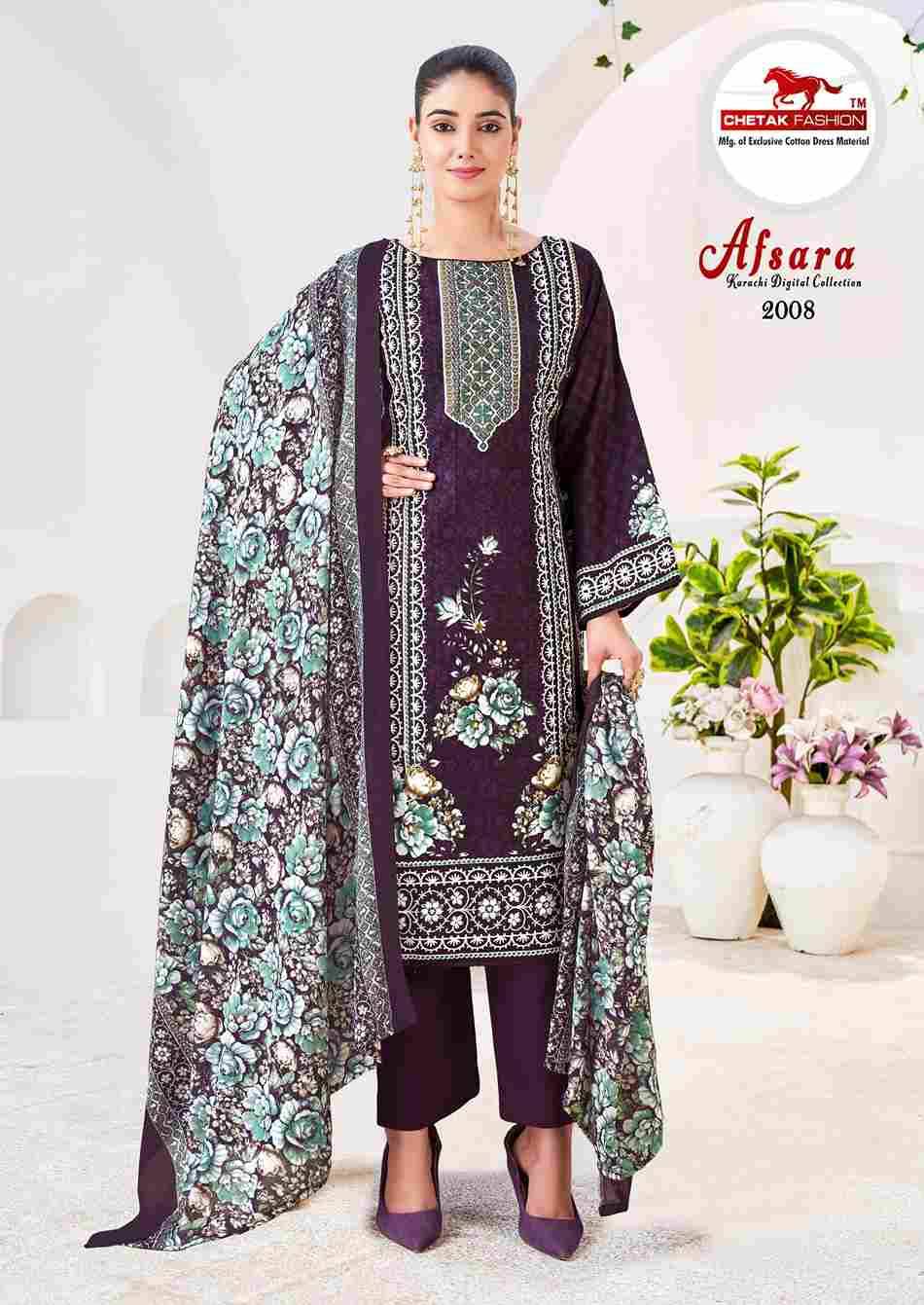 Afsara Vol-2 By Chetak Fashion 2001 To 2008 Series Beautiful Festive Suits Colorful Stylish Fancy Casual Wear & Ethnic Wear Cotton Print Dresses At Wholesale Price