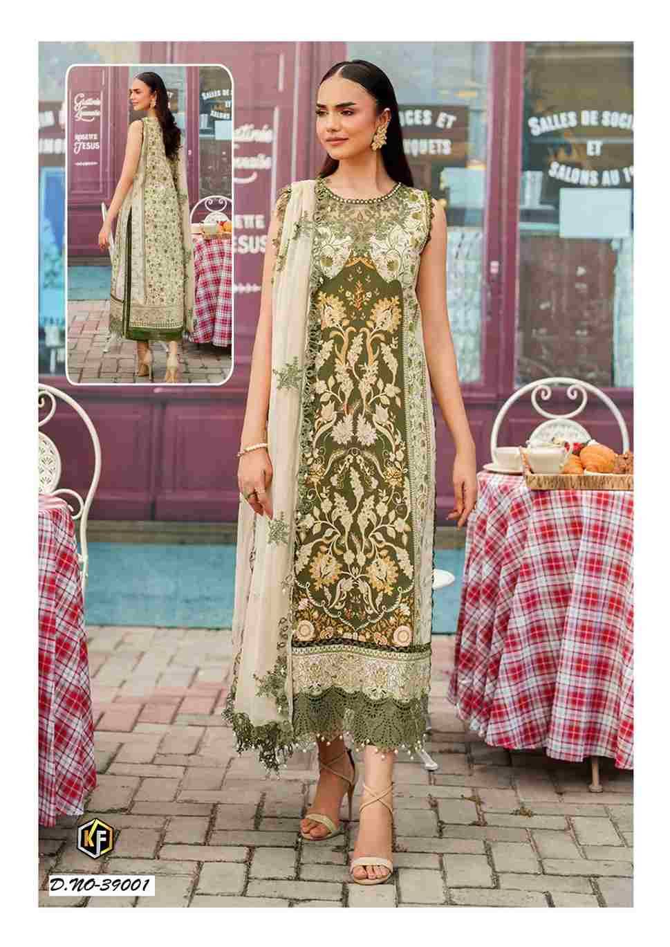 Maria.B. Vol-39 By Keval Fab 39001 To 39006 Series Beautiful Stylish Festive Suits Fancy Colorful Casual Wear & Ethnic Wear & Ready To Wear Heavy Cotton Print Dresses At Wholesale Price