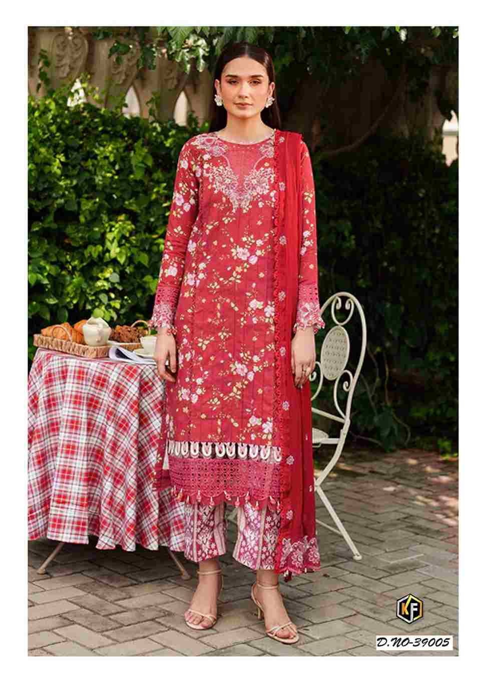 Maria.B. Vol-39 By Keval Fab 39001 To 39006 Series Beautiful Stylish Festive Suits Fancy Colorful Casual Wear & Ethnic Wear & Ready To Wear Heavy Cotton Print Dresses At Wholesale Price