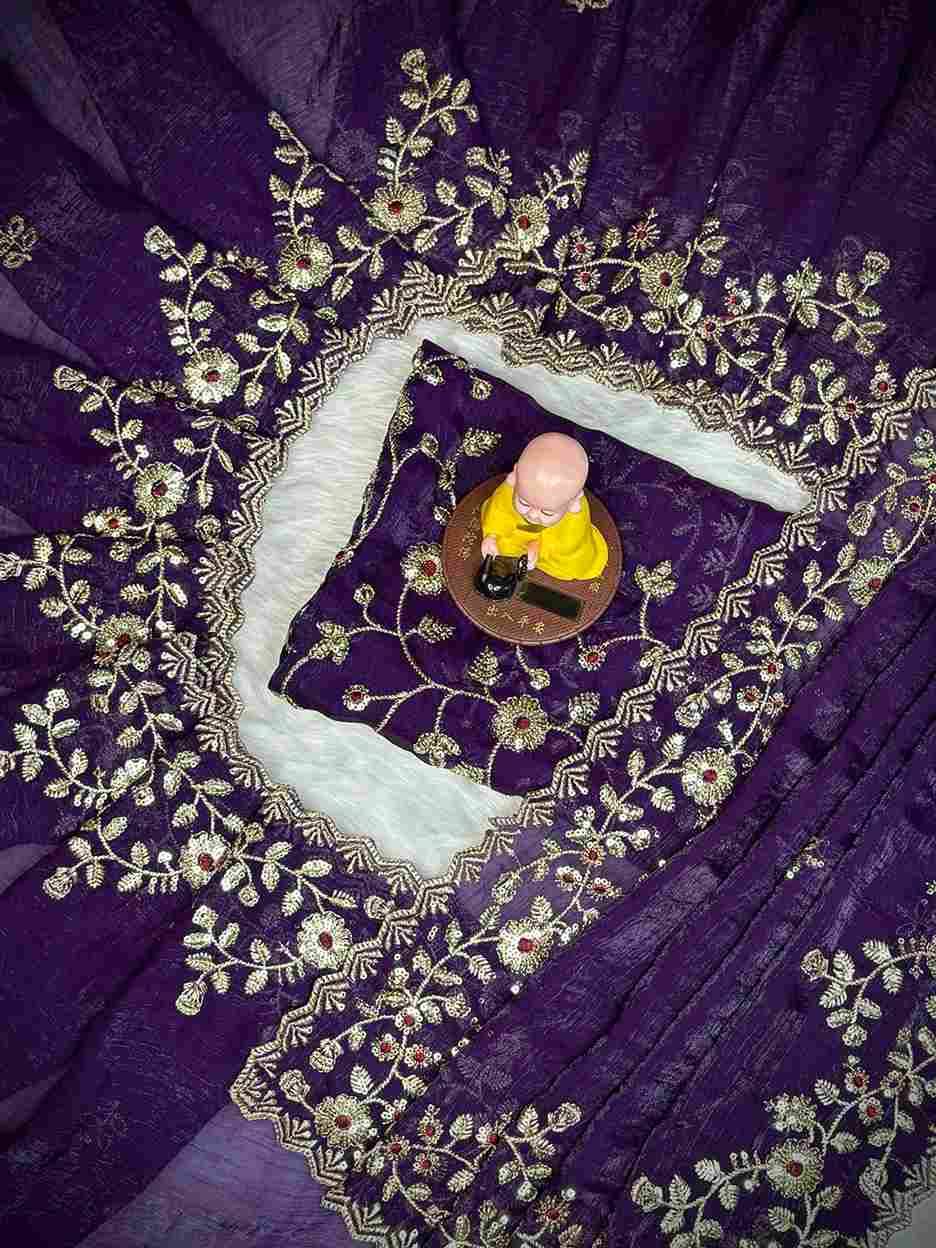 Vs-Viral By Fashid Wholesale Indian Traditional Wear Collection Beautiful Stylish Fancy Colorful Party Wear & Occasional Wear Heavy Soft Fandy Chiffon Silk Sarees At Wholesale Price