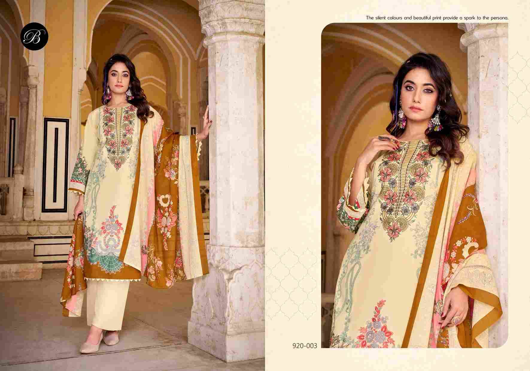 Naira Vol-124 By Belliza 920-001 To 920-008 Series Beautiful Festive Suits Stylish Fancy Colorful Casual Wear & Ethnic Wear Pure Cotton Print Dresses At Wholesale Price